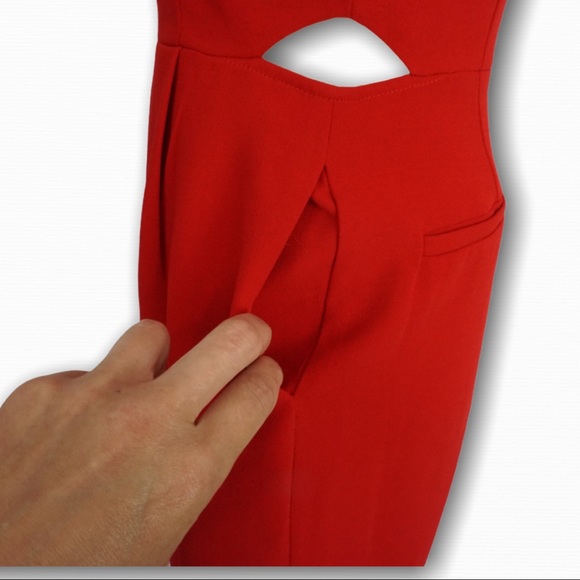 BISHOP + YOUNG Red Artemis Jumpsuit NWT - Picture 6 of 14